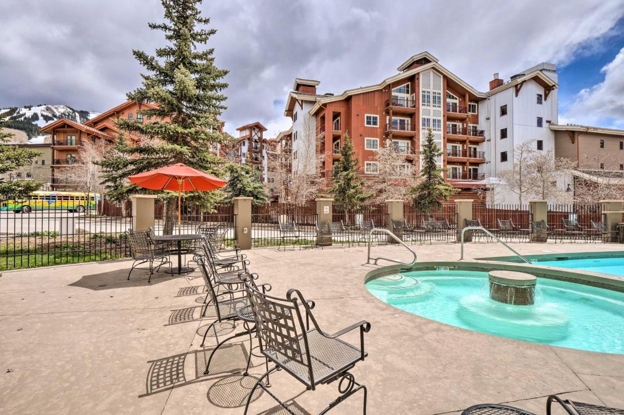 Idyllic Grand Lodge Condo Steps To The Cb Lifts! Mount Crested Butte Bagian luar foto