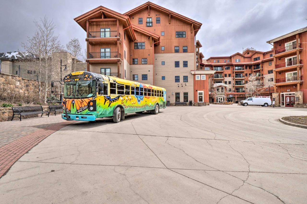 Idyllic Grand Lodge Condo Steps To The Cb Lifts! Mount Crested Butte Bagian luar foto